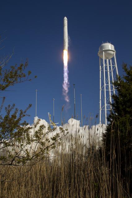 NASA image: Antares Rocket Test Launch