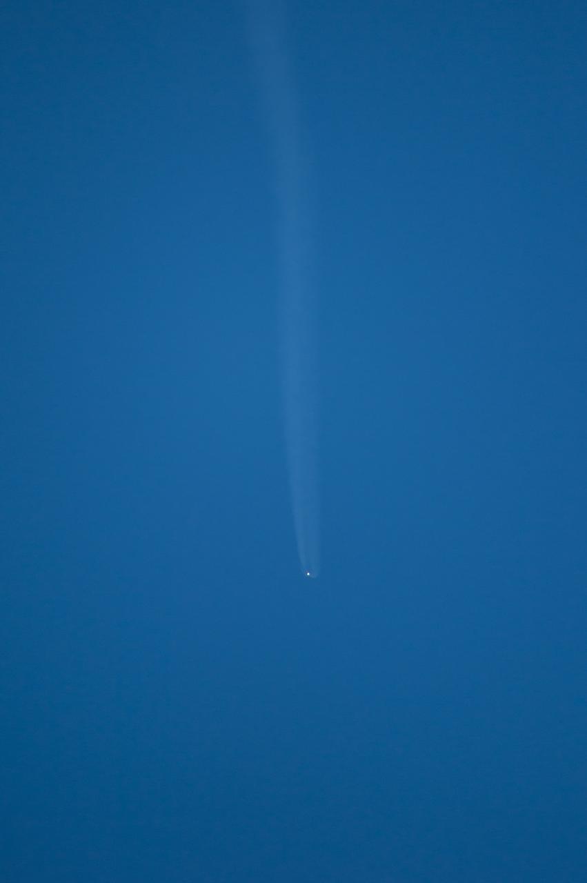 The Orbital Sciences Corporation Antares rocket is seen as it launches from Pad-0A of the Mid-Atlantic Regional Spaceport (MARS) at the NASA Wallops Flight Facility in Virginia, Sunday, April 21, 2013. The test launch marked the first flight of Antares and the first rocket launch from Pad-0A. The Antares rocket delivered the equivalent mass of a spacecraft, a so-called mass simulated payload, into Earth's orbit. Photo Credit: (NASA/Bill Ingalls)