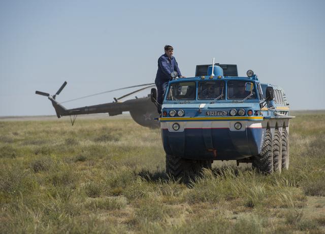 NASA image: Expedition 35 Landing