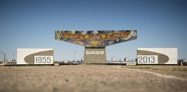 NASA image: Baikonur Mural