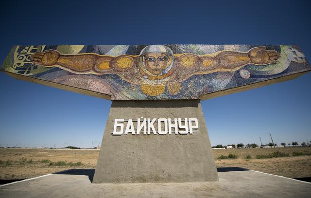 NASA image: Baikonur Mural