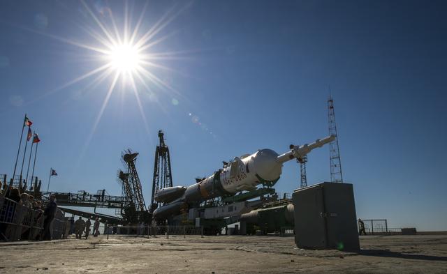 NASA image: Expedition 36 Soyuz TMA-09M Rollout