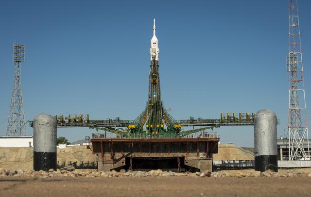 NASA image: Expedition 36 Soyuz TMA-09M Rollout
