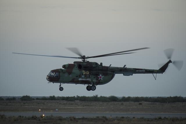 NASA image: Expedition 36 Soyuz TMA-08M Landing