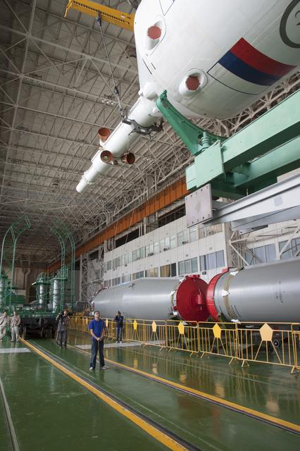 NASA image: Expedition 37 Soyuz Rocket