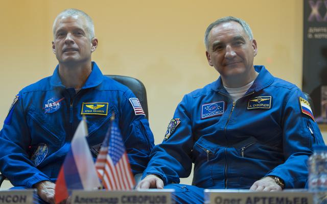 NASA image: Expedition 37 Press Conference