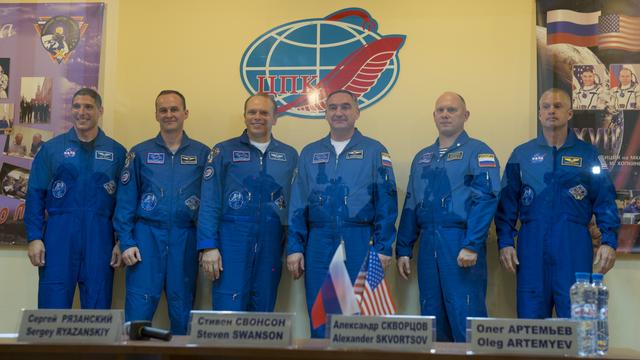 NASA image: Expedition 37 Press Conference