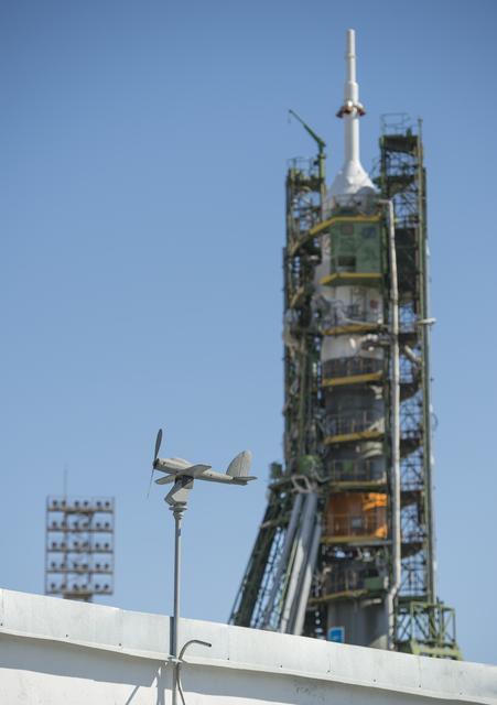 NASA image: Expedition 37 Soyuz Rocket