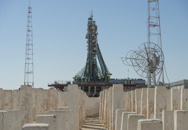 NASA image: Expedition 37 Soyuz Rocket