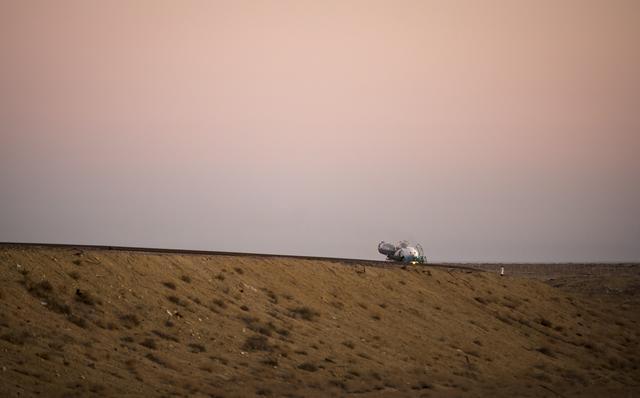 NASA image: Expedition 38 Soyuz Rollout