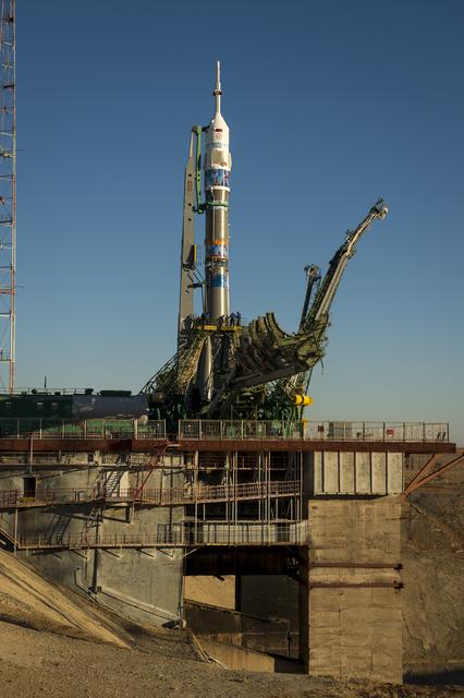 NASA image: Expedition 38 Soyuz Rollout