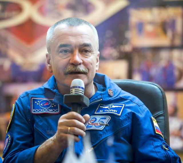 NASA image: Expedition 38 Press Conference