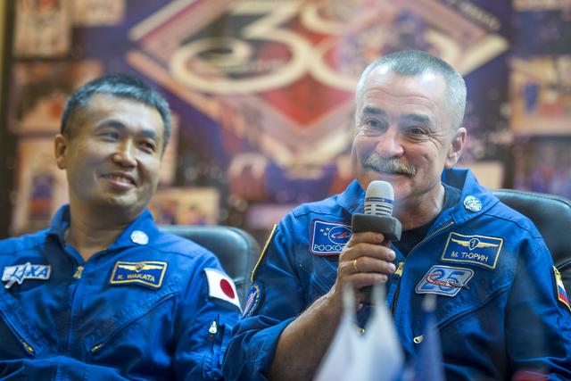 NASA image: Expedition 38 Press Conference