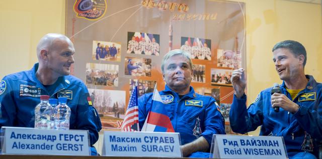 NASA image: Expedition 38 Press Conference