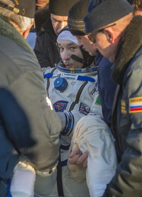 NASA image: Expedition 37 Landing
