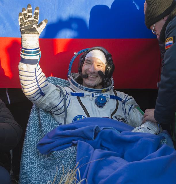 NASA image: Expedition 37 Landing