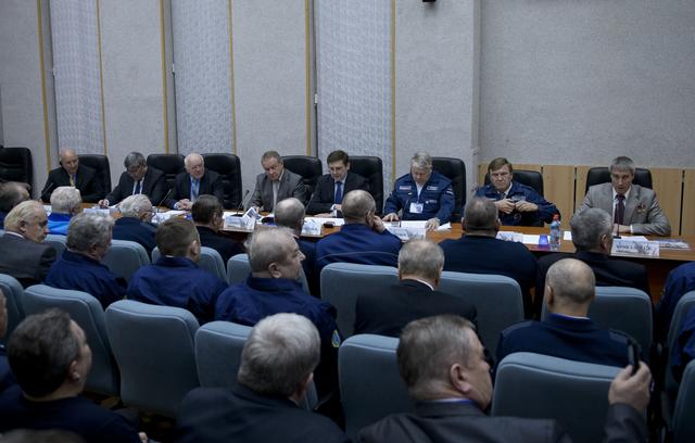 NASA image: Expedition 39 State Commission 