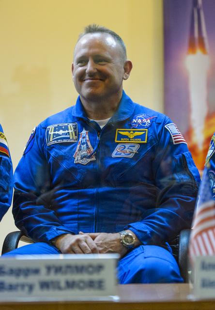 NASA image: Expedition 39 Press Conference 