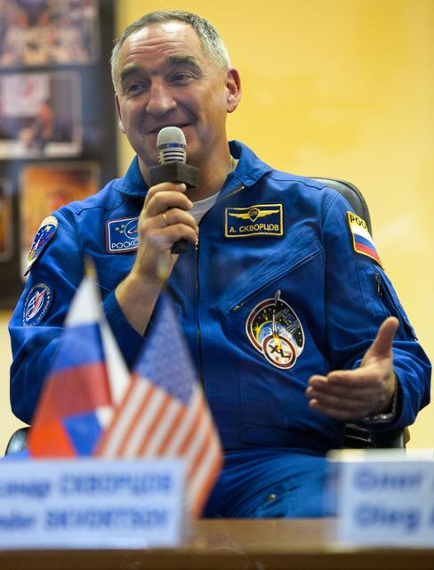 NASA image: Expedition 39 Press Conference 