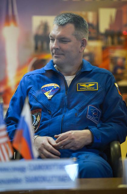 NASA image: Expedition 39 Press Conference 