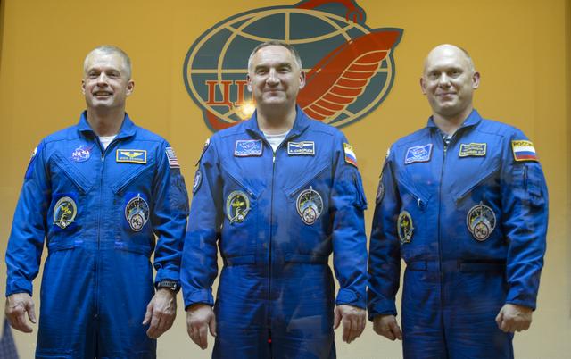 NASA image: Expedition 39 Press Conference 