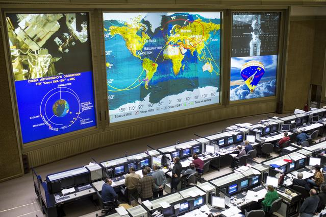 NASA image: Expedition 39 Docking