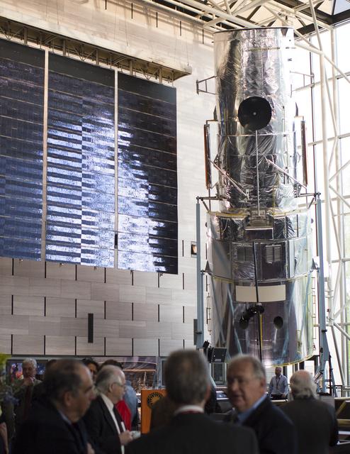 NASA image: Repairing Hubble Exhibit Reception