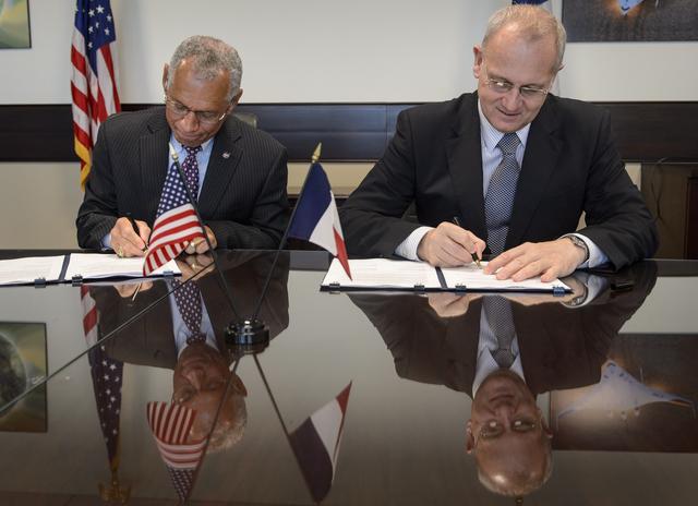 NASA image: NASA CNES SWOT Agreement