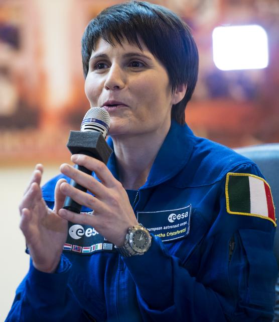 NASA image: Expedition 40 Press Conference