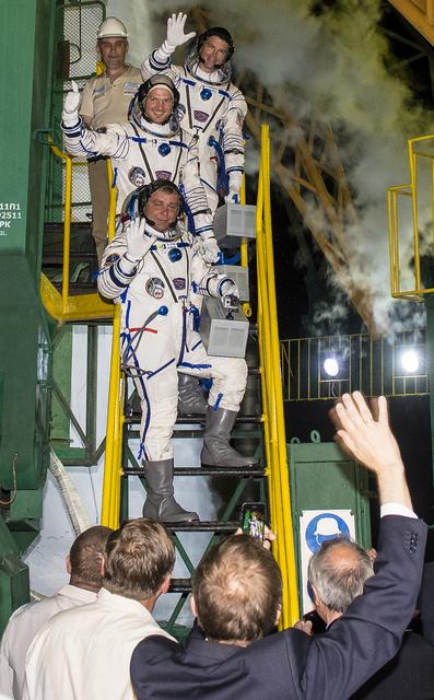 NASA image: Expedition 40 Preflight