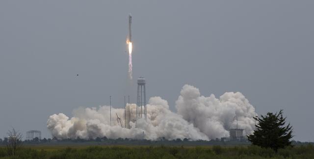 NASA image: Antares Orbital-2 Mission Launch
