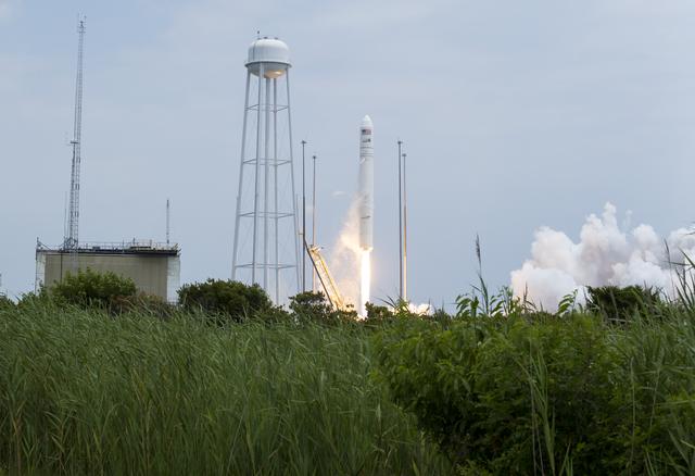 NASA image: Antares Orbital-2 Mission Launch