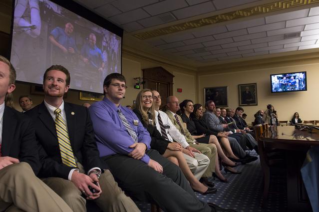 NASA image: Live Downlink with Astronauts at the International Space Station