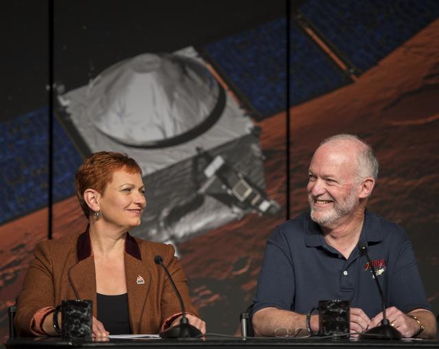 NASA image: MAVEN Briefing