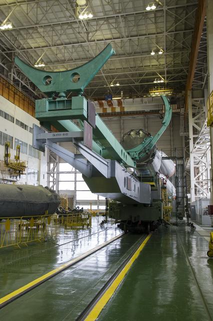 NASA image: Expedition 41 Soyuz Rocket Assembly