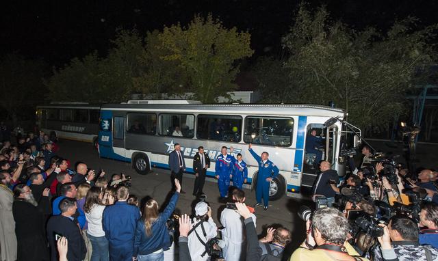 NASA image: Expedition 41 Crew Departure