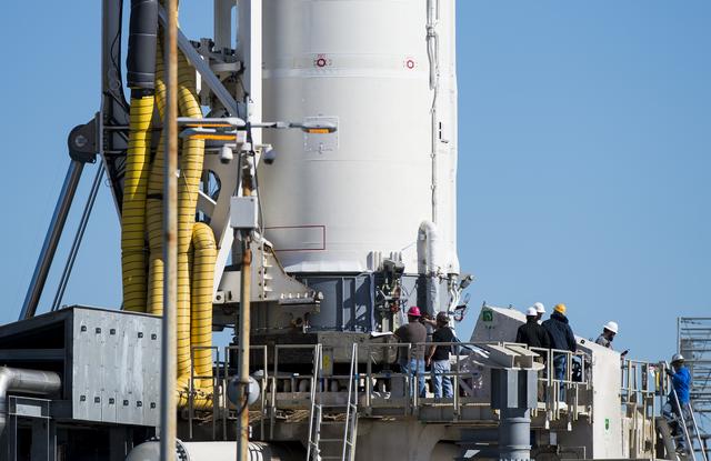 NASA image: Orb3 Antares Preparation