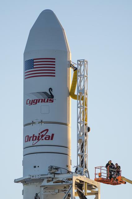 NASA image: Orb3 Antares Preparation