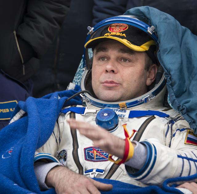 NASA image: Expedition 41 Soyuz TMA-13M Landing