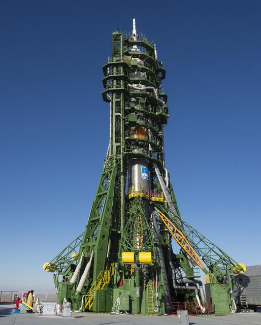 NASA image: Expedition 42 Soyuz Blessing