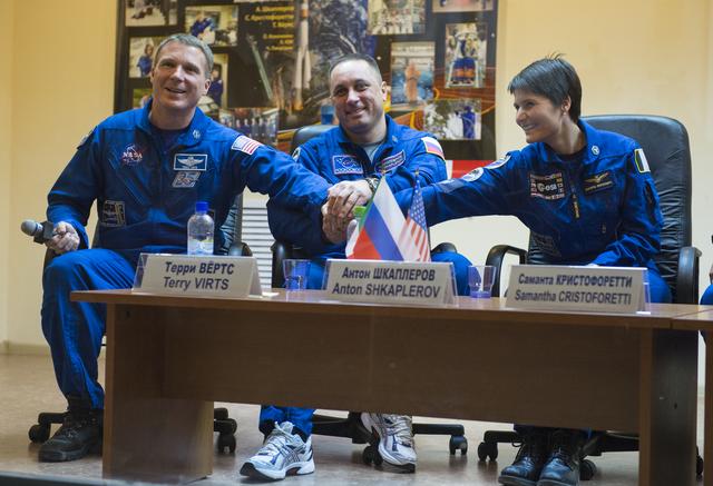 NASA image: Expedition 42 Press Conference