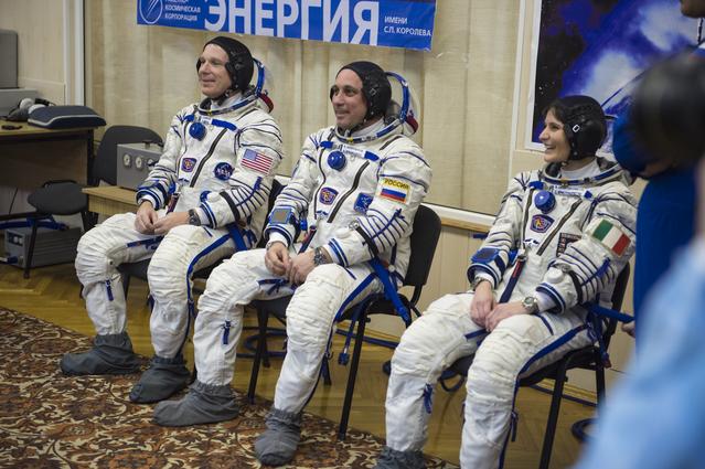 NASA image: Expedition 42 Pressure Check