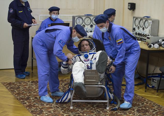 NASA image: Expedition 42 Pressure Check