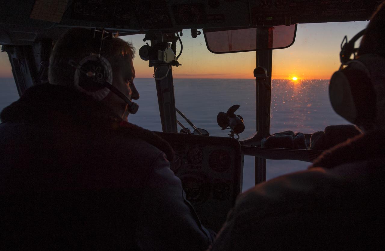 Pilots position a Russian MI-8 Helicopter for the Soyuz TMA-14M spacecraft landing with Expedition 42 commander Barry Wilmore of NASA, Alexander Samokutyaev of the Russian Federal Space Agency (Roscosmos) and Elena Serova of Roscosmos near the town of Zhezkazgan, Kazakhstan on Thursday, March 12, 2015. NASA Astronaut Wilmore, Russian Cosmonauts Samokutyaev and Serova are returning after almost six months onboard the International Space Station where they served as members of the Expedition 41 and 42 crews. Photo Credit: (NASA/Bill Ingalls)