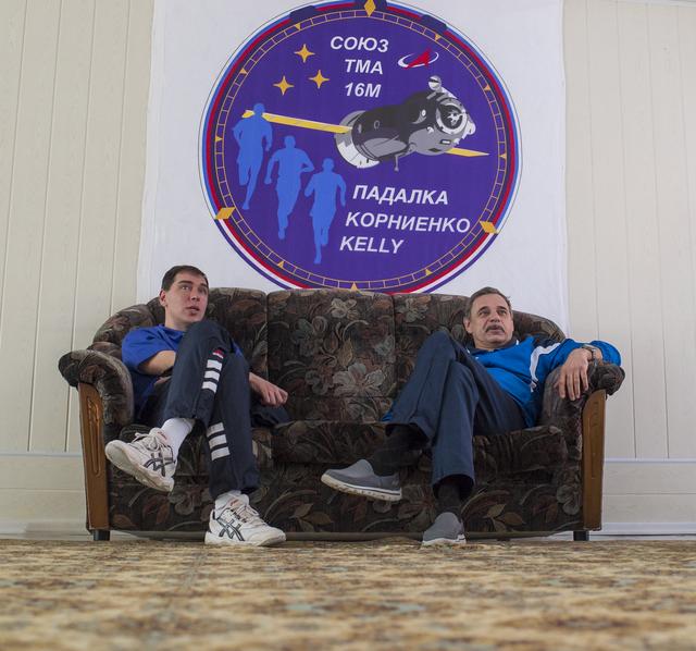 NASA image: Expedition 43 Preflight