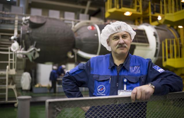 NASA image: Expedition 43 Preflight