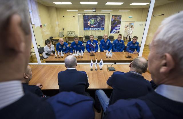 NASA image: Expedition 43 Soyuz Check