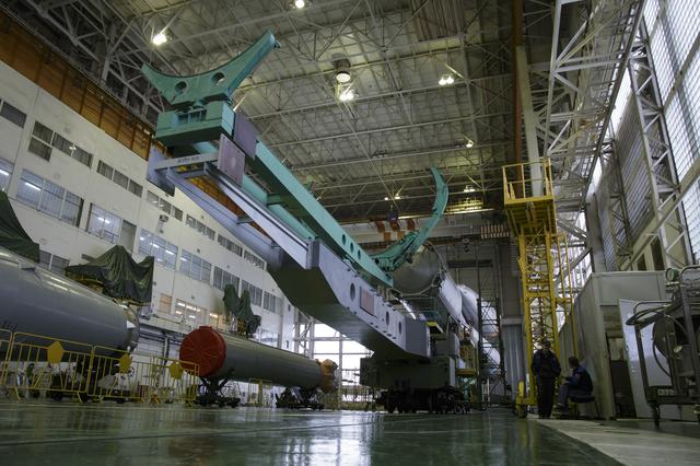 NASA image: Expedition 43 Soyuz Assembly