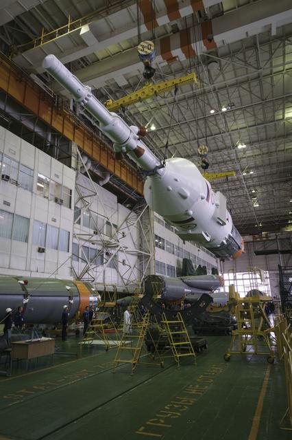 NASA image: Expedition 43 Soyuz Assembly