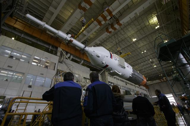 NASA image: Expedition 43 Soyuz Assembly